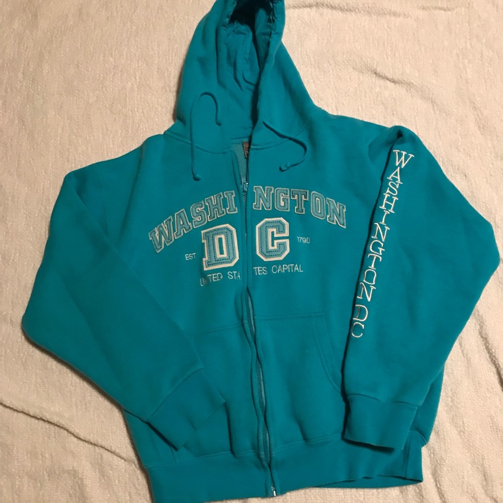 Washington DC full zip hoodie.  Medium